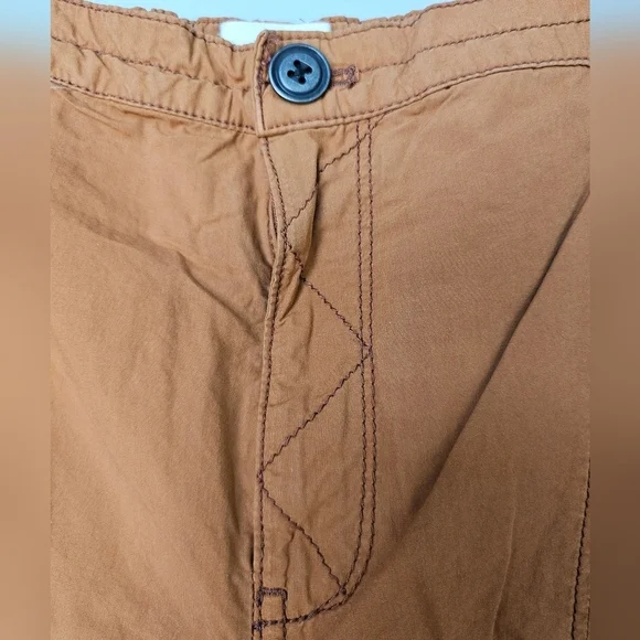 Pilcro Anthropologie Women's Tactical Utility Pants, Multiple Pockets, Brown - Picture 9 of 16